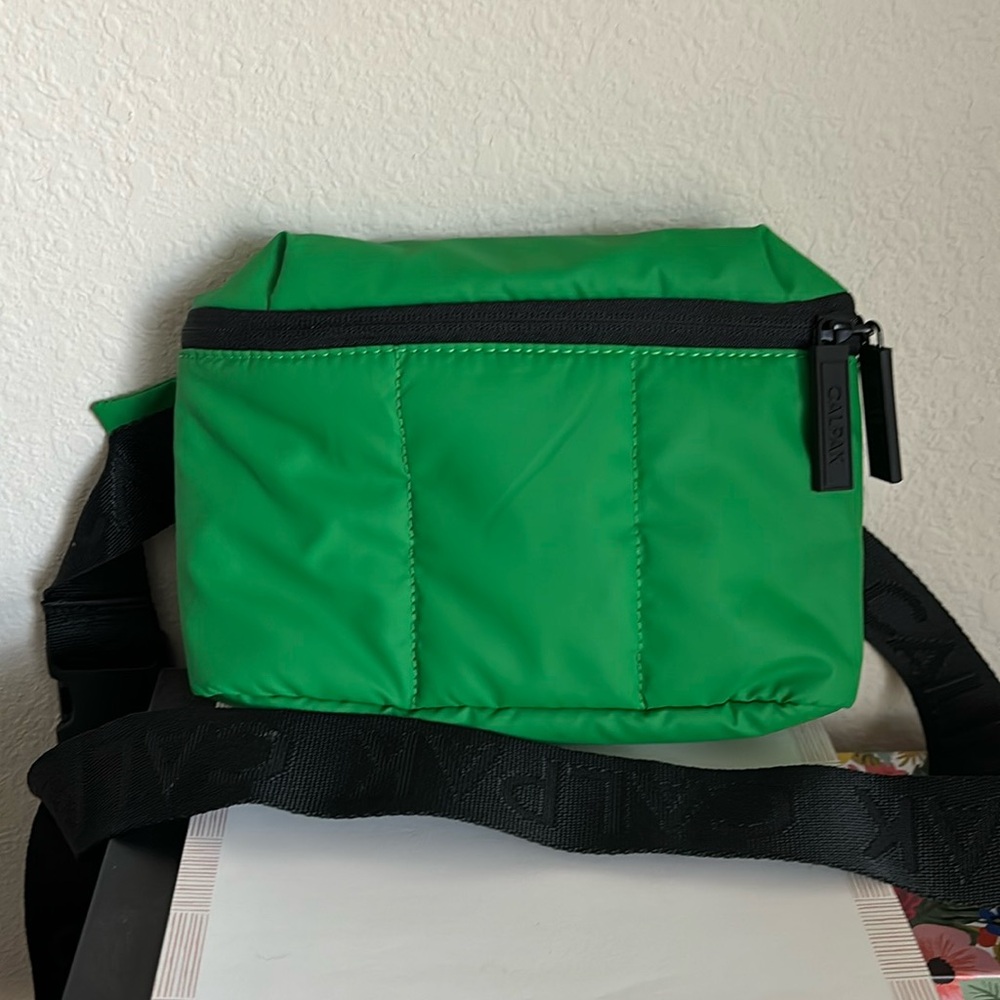 Calpak Luka Mini Belt Bag in Green Apple